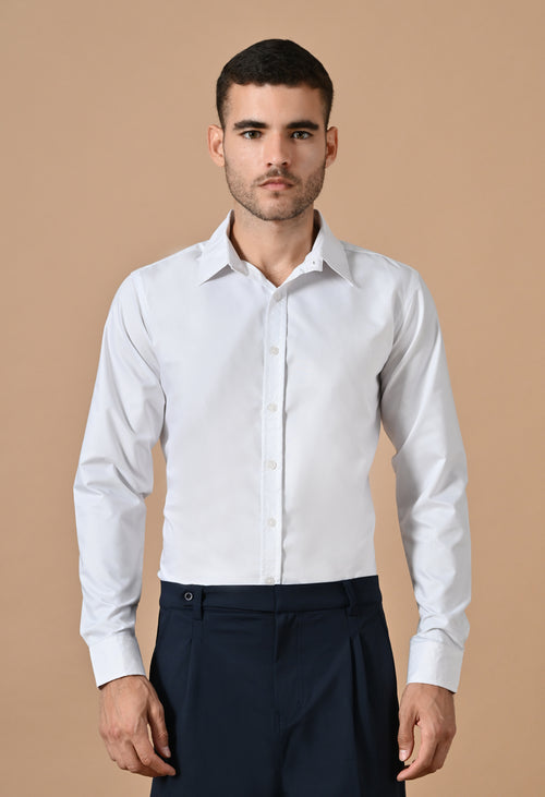 The Verona Luxe Shirt (White)