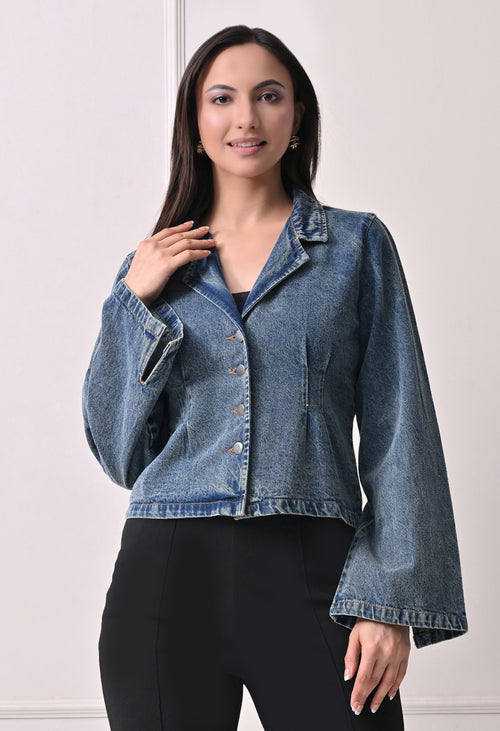 The Siena Denim Top